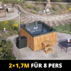 Hottub für 8 Pers. (2.0×1.7m) – Bild 1