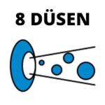 8 Wassermassage Düsen