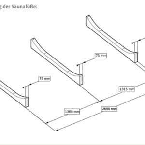 3m Fasssauna quadratisch für 6 Pers. – Bild 6