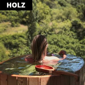 Eisbad aus Holz für 2 Personen