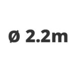 Ø 2.2 Meter