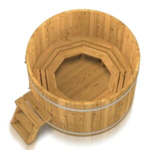 Holzbadefass ohne Ofen – Bild 1