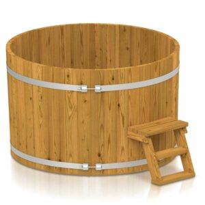 Holzbadefass ohne Ofen – Bild 2