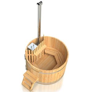 Holzbadefass für 3-10 Pers. – Bild 4