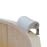 4 x Kopfstützen für Holz-Badezuber